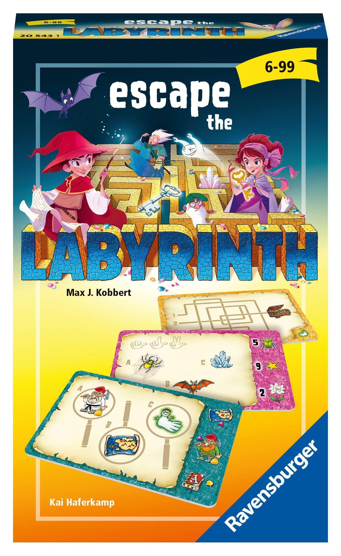 Cover: 4005556205431 | Escape the Labyrinth | Kai Haferkamp | Spiel | Deutsch | 2020