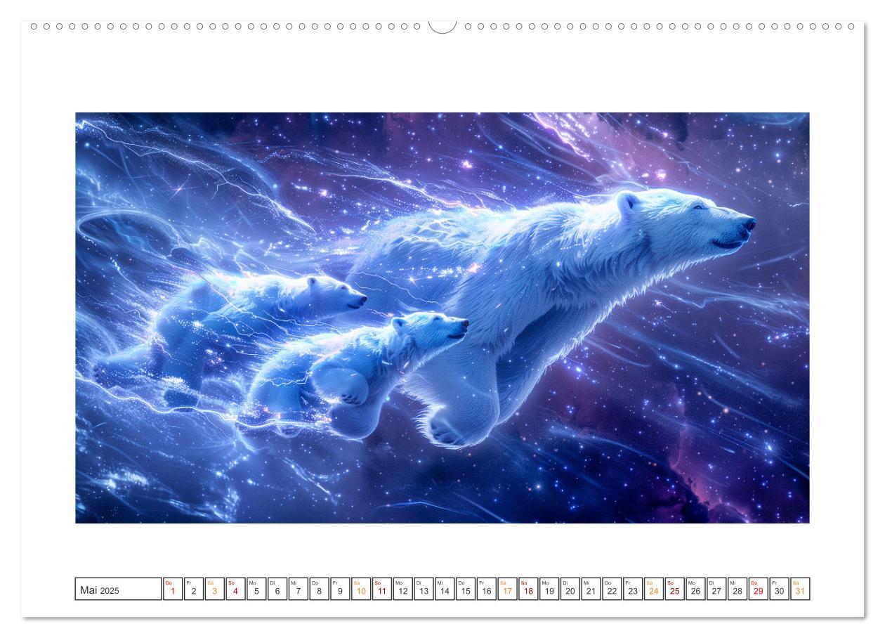 Bild: 9783383810039 | Tiere im Weltraum (Wandkalender 2025 DIN A2 quer), CALVENDO...