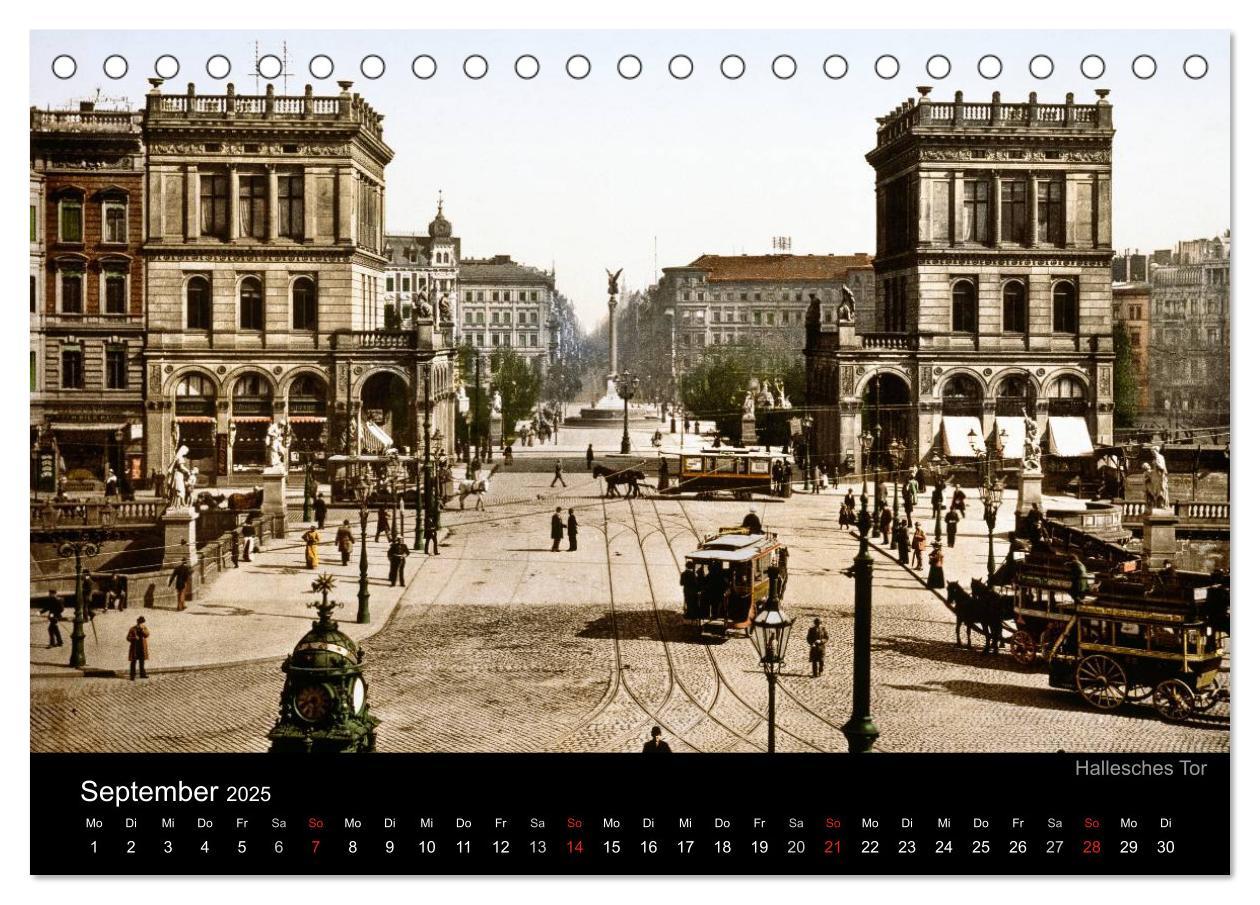 Bild: 9783435810246 | Berlin um 1900 (Tischkalender 2025 DIN A5 quer), CALVENDO...