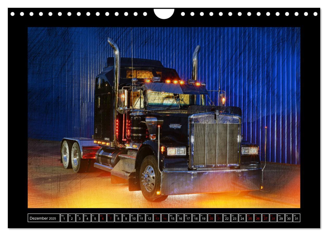 Bild: 9783435391158 | Kenworth W900 PHOTOART (Wandkalender 2025 DIN A4 quer), CALVENDO...