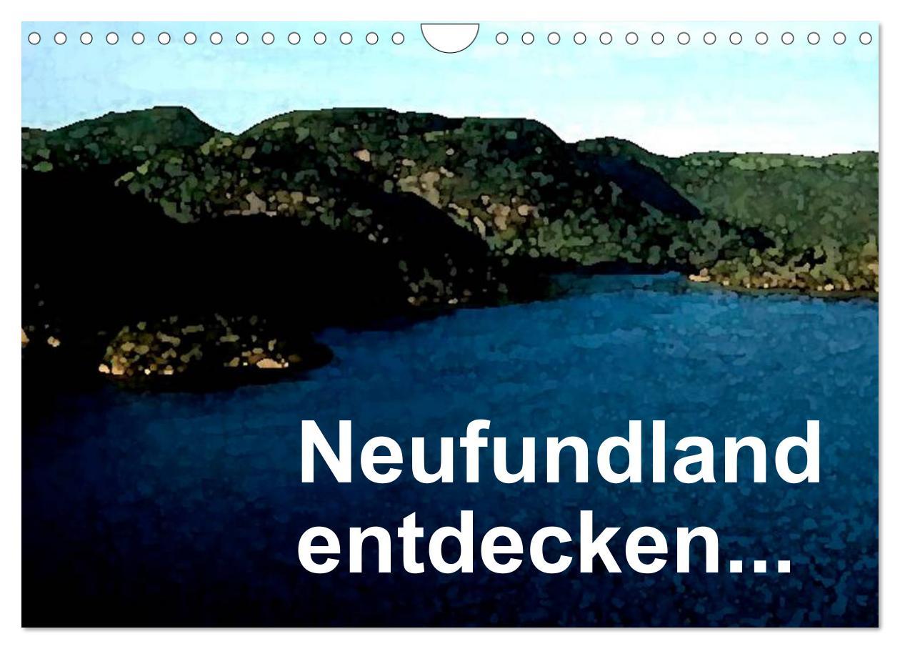 Cover: 9783435804122 | Neufundland entdecken (Wandkalender 2025 DIN A4 quer), CALVENDO...