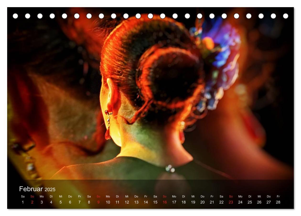 Bild: 9783435703050 | Flamenco - Tanz der Leidenschaft (Tischkalender 2025 DIN A5 quer),...