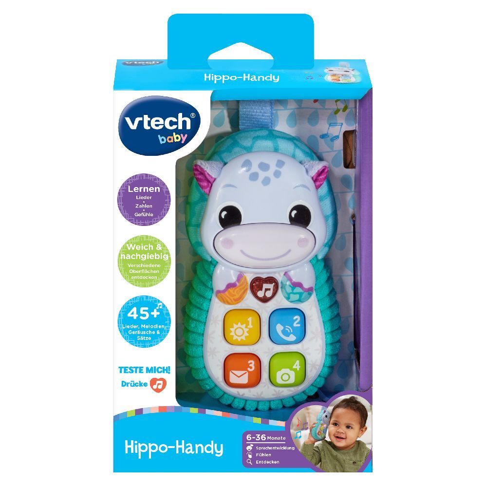 Bild: 3417765668043 | Hippo-Handy | Stück | 80-566804 | 2024 | Vtech | EAN 3417765668043