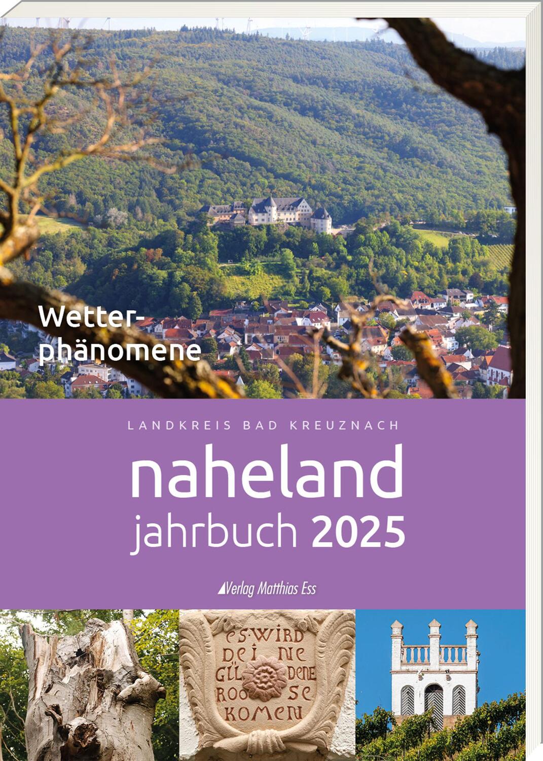 Cover: 9783945676882 | Naheland-Jahrbuch 2025 des Landkreises Bad Kreuznach | Wetterphänomene