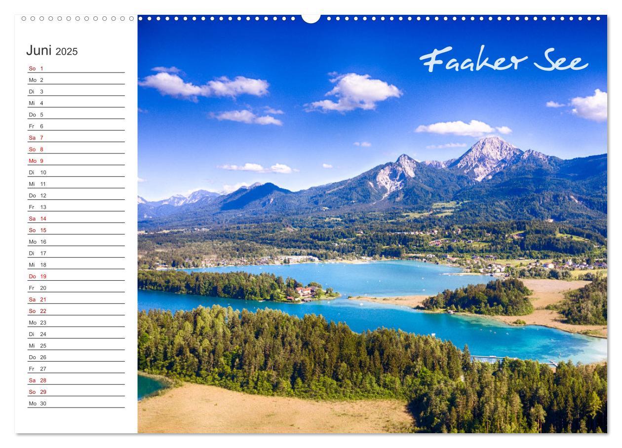 Bild: 9783435022557 | Wunderschönes Kärnten. Landschaft und Seen. (Wandkalender 2025 DIN...