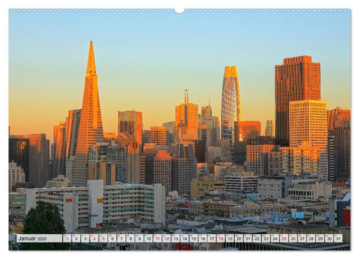 Bild: 9783435109722 | San Francisco - City on the Bay (Wandkalender 2025 DIN A2 quer),...