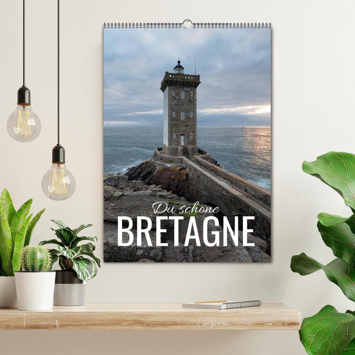 Bild: 9783435968350 | Du schöne Bretagne (Wandkalender 2025 DIN A2 hoch), CALVENDO...