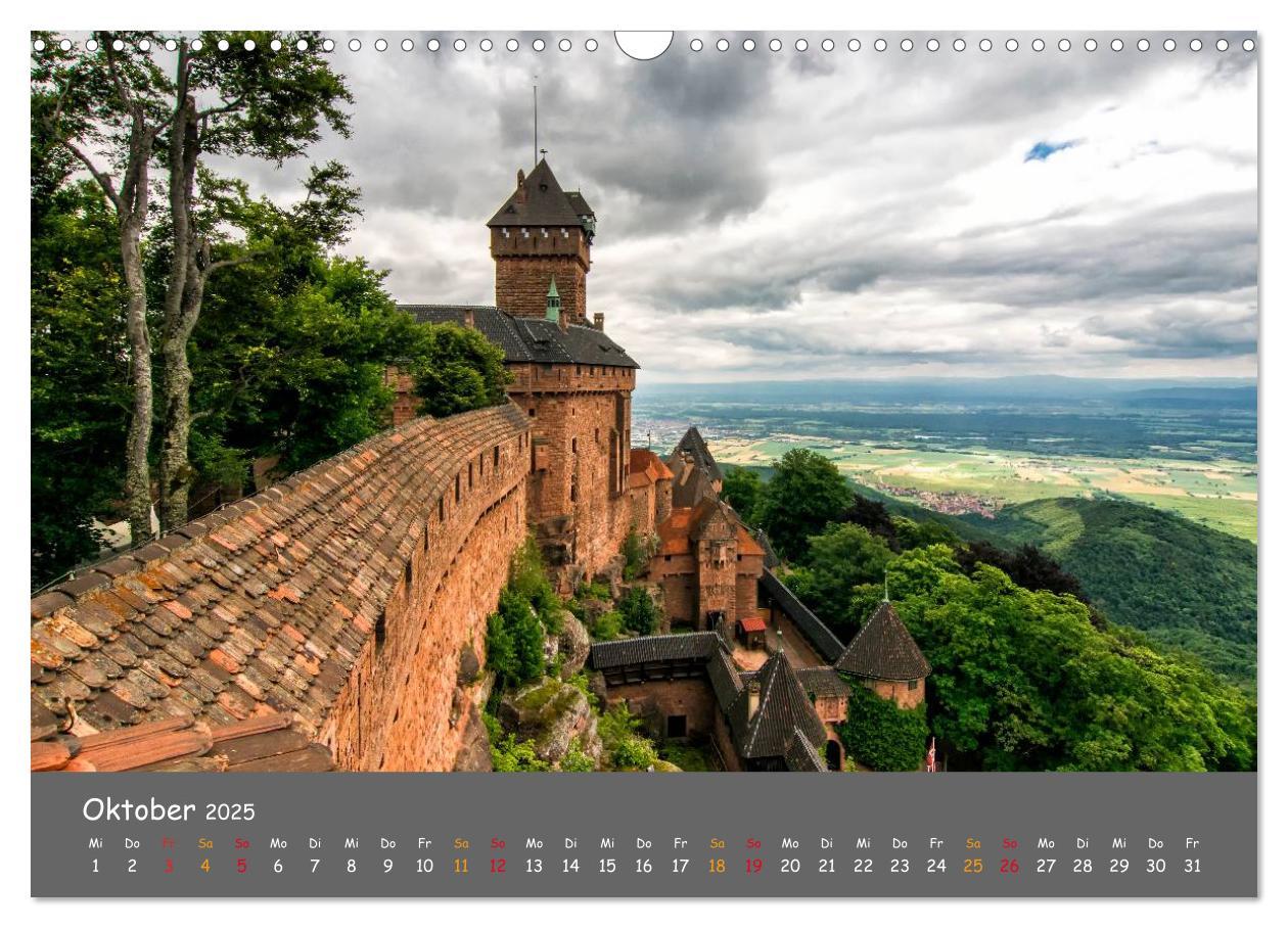 Bild: 9783435595143 | Eindrücke aus dem Elsass (Wandkalender 2025 DIN A3 quer), CALVENDO...