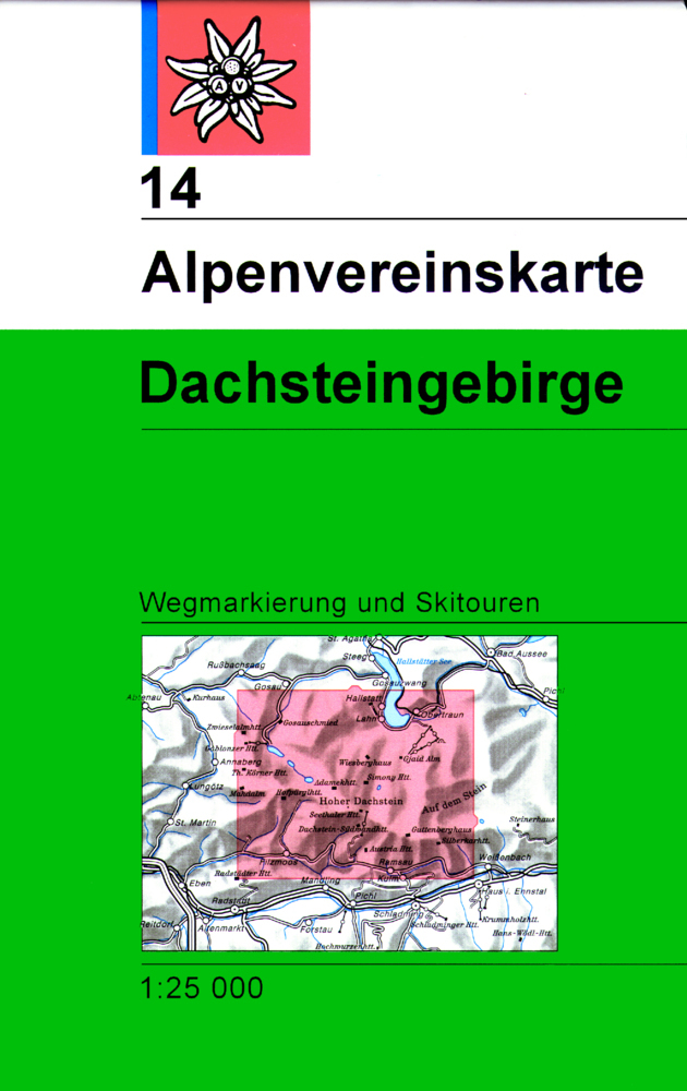 Cover: 9783928777278 | Dachsteingebirge | Österreichischer Alpenverein | (Land-)Karte | 2005