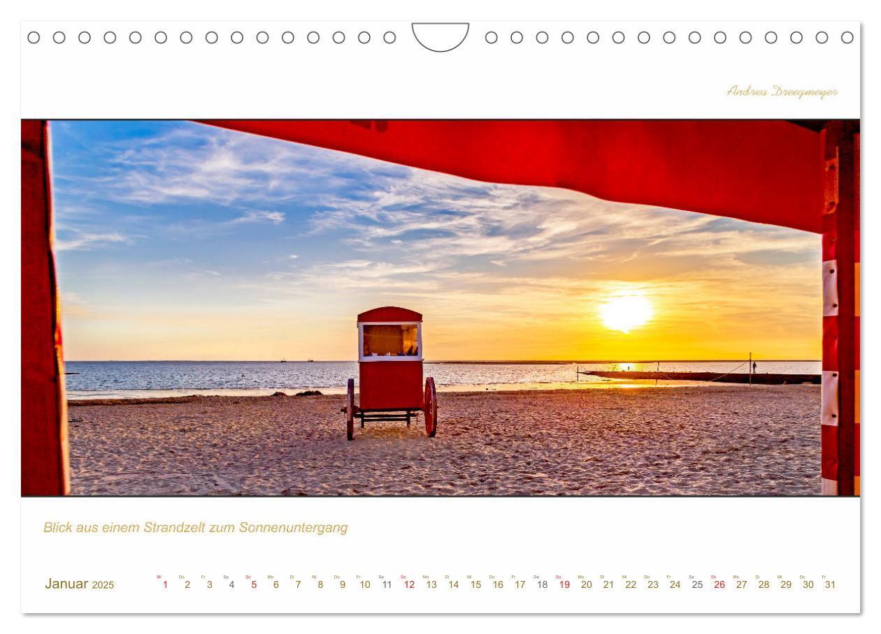 Bild: 9783435259441 | Borkum Inselpanorama (Wandkalender 2025 DIN A4 quer), CALVENDO...