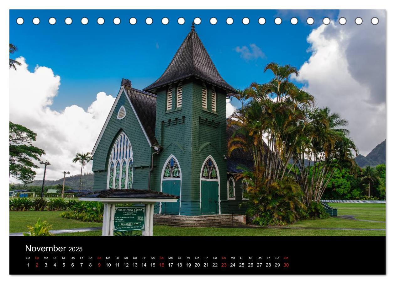 Bild: 9783435742240 | Hawaii - Kauai (Tischkalender 2025 DIN A5 quer), CALVENDO...