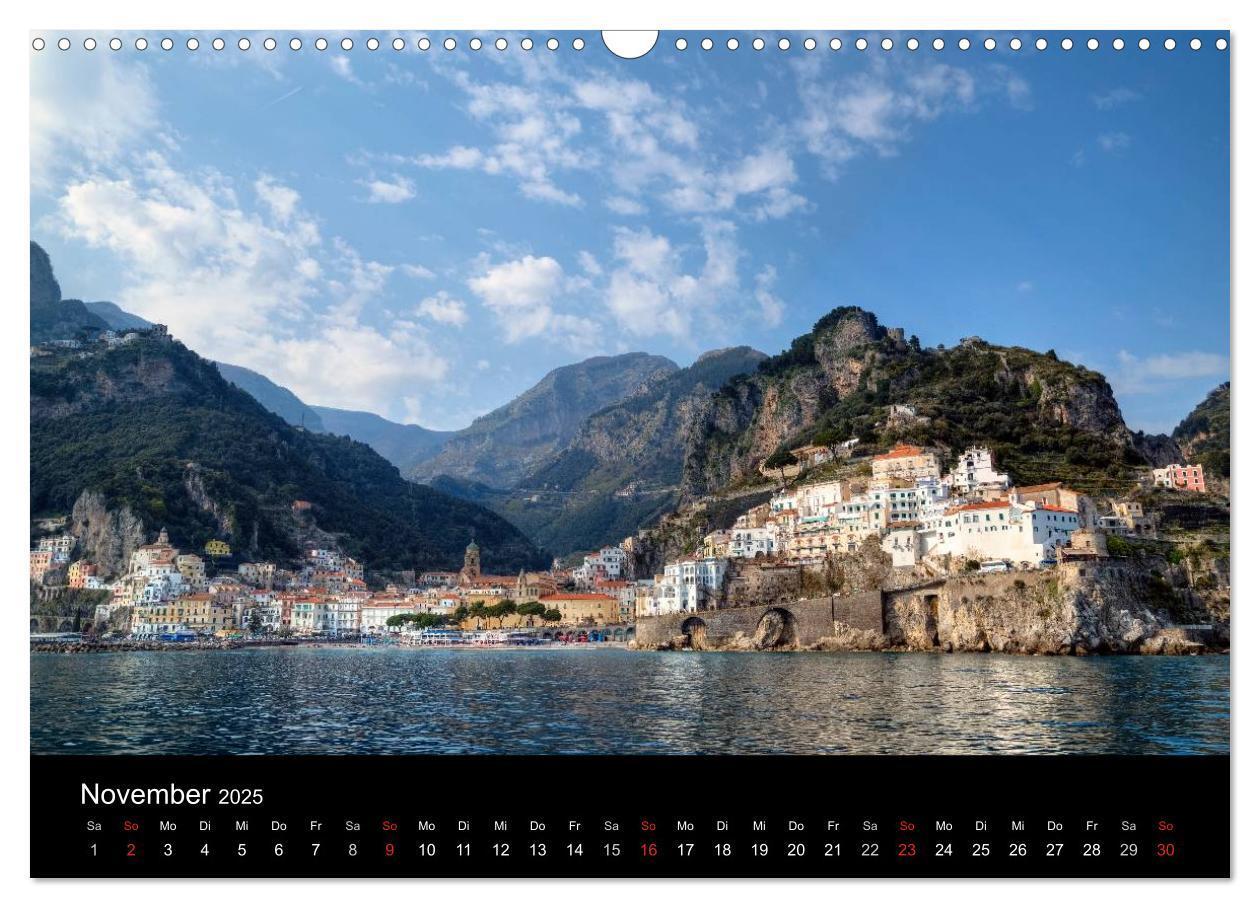 Bild: 9783435596034 | Amalfiküste und Capri (Wandkalender 2025 DIN A3 quer), CALVENDO...