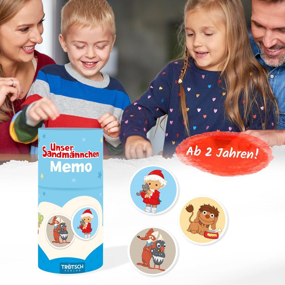 Bild: 4251901506030 | Trötsch Unser Sandmännchen Memo | Kartenspiel Gedächtnisspiel | KG