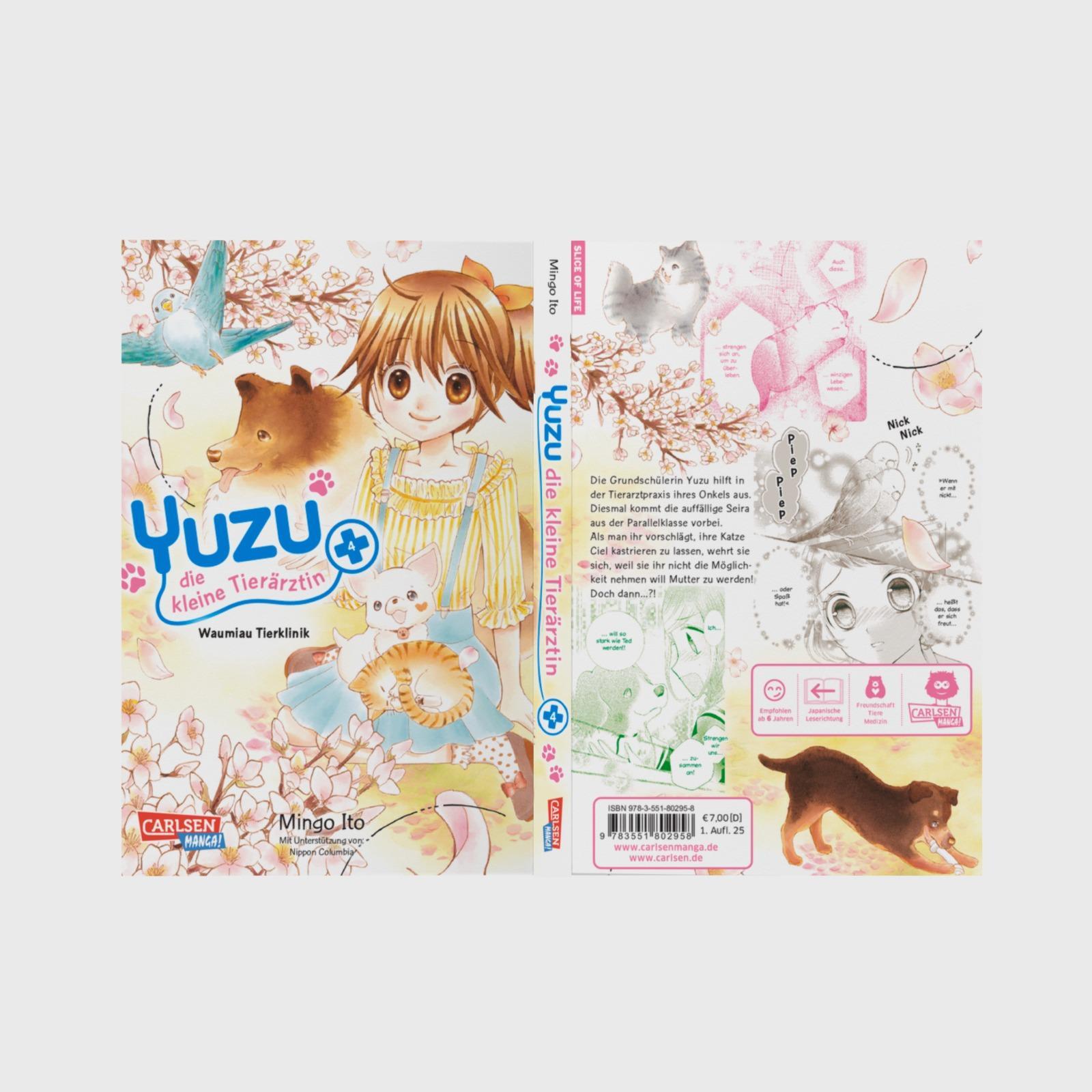 Bild: 9783551802958 | Yuzu - die kleine Tierärztin 4 | Mingo Ito | Taschenbuch | 160 S.