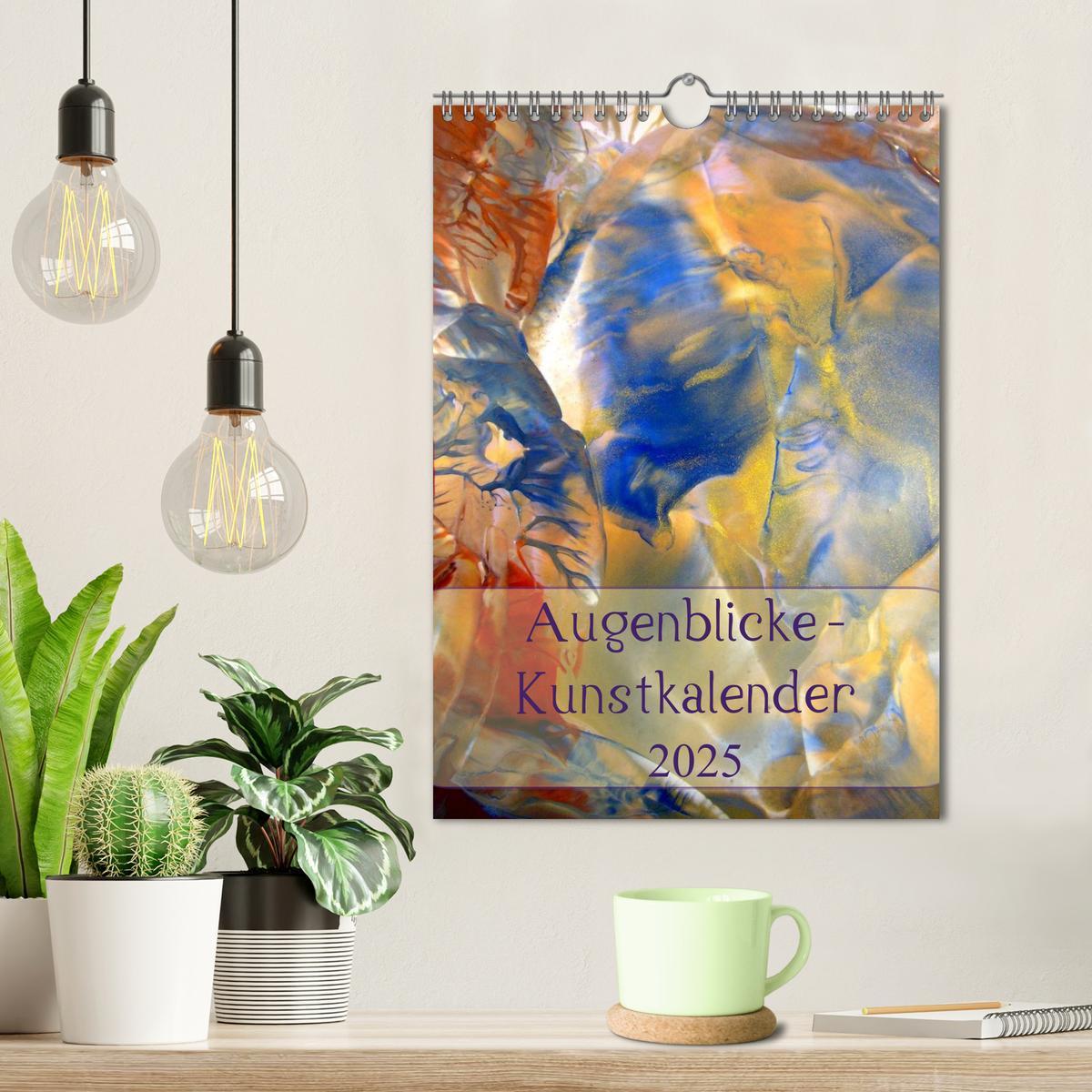 Bild: 9783457069424 | Augenblicke - Kunstkalender 2025 (Wandkalender 2025 DIN A4 hoch),...