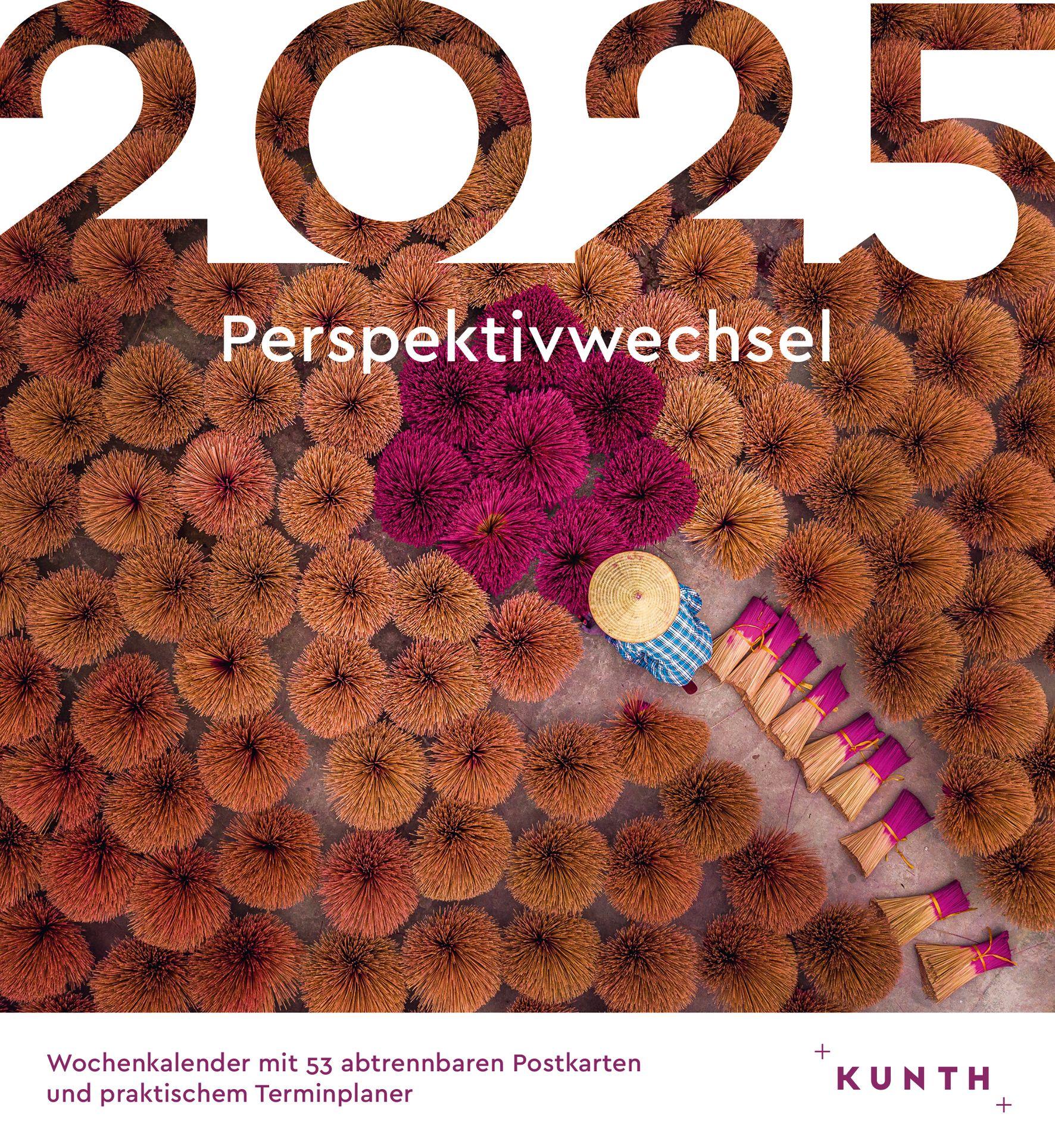 Cover: 9783965913929 | Perspektivwechsel - KUNTH Postkartenkalender 2025 | Kalender | 53 S.