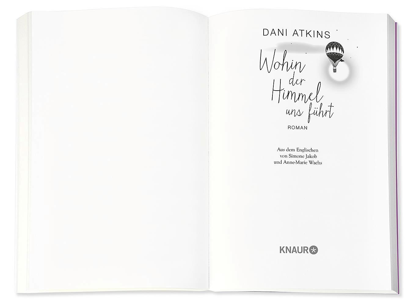 Bild: 9783426524299 | Wohin der Himmel uns führt | Roman | Dani Atkins | Taschenbuch | 2020