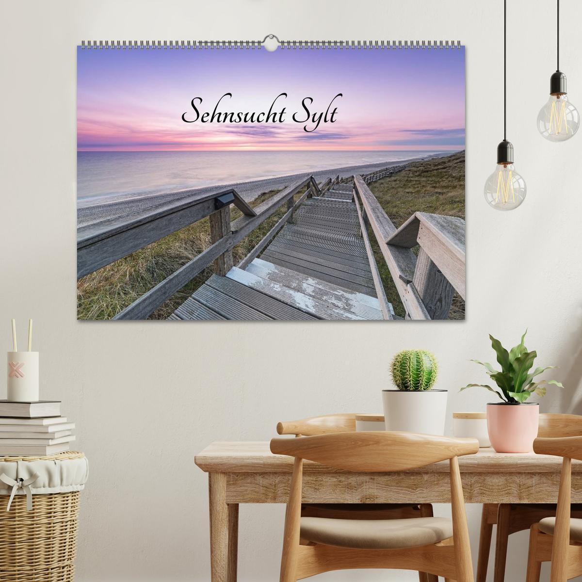 Bild: 9783435590674 | Sehnsucht Sylt (Wandkalender 2025 DIN A2 quer), CALVENDO...