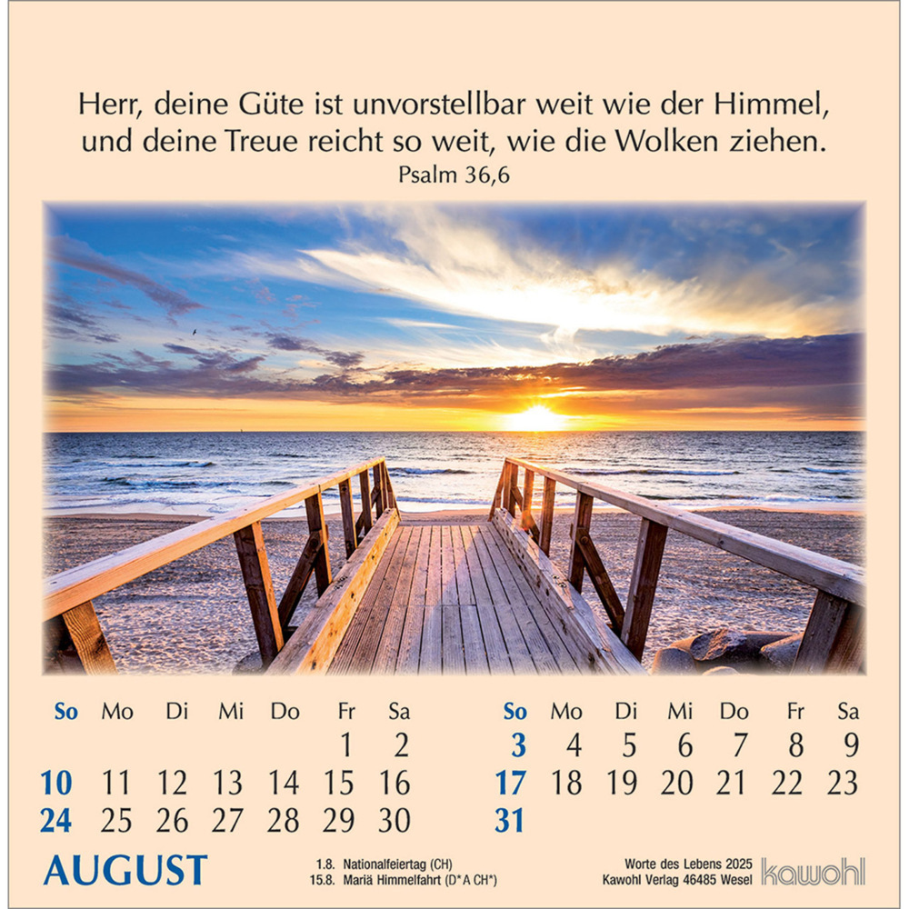 Bild: 9783754890059 | Worte des Lebens 2025 | Kalender | Spiralbindung. Spiralbindung | 2025