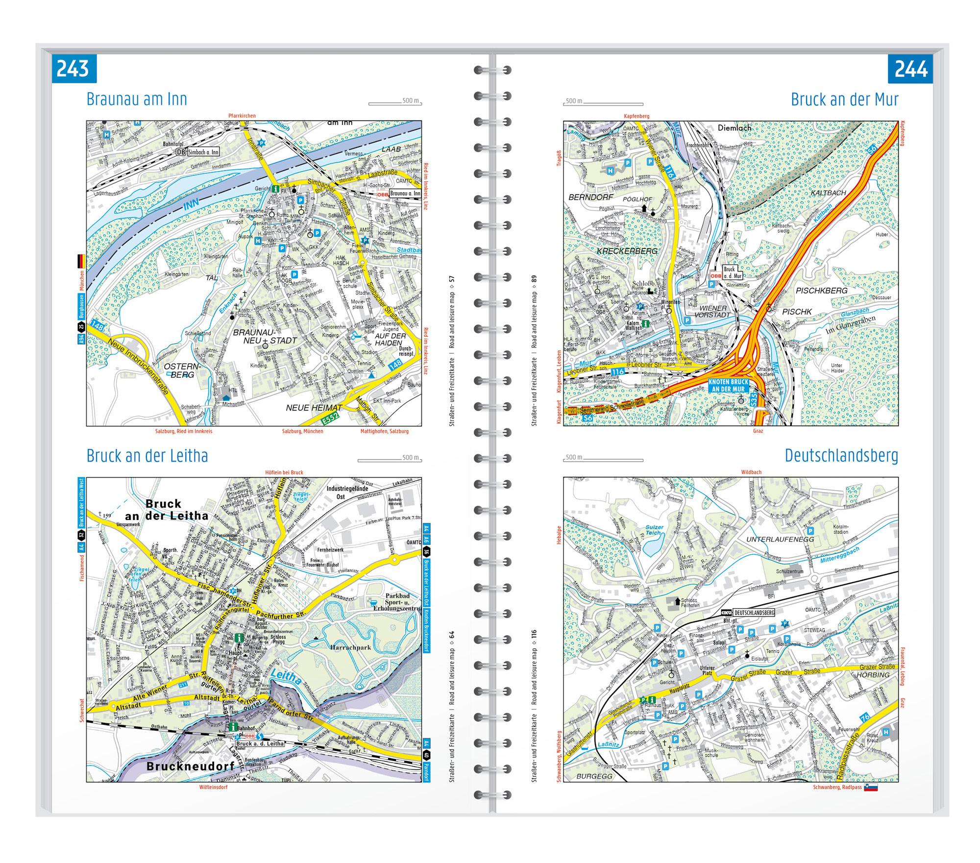 Bild: 9783707921786 | Österreich Supertouring, Autoatlas 1:150.000, freytag &amp; berndt | Buch