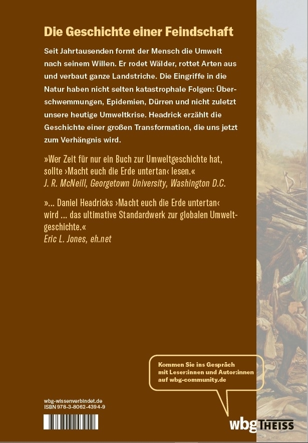 Bild: 9783806243949 | Macht euch die Erde untertan | Daniel R. Headrick | Buch | 640 S.