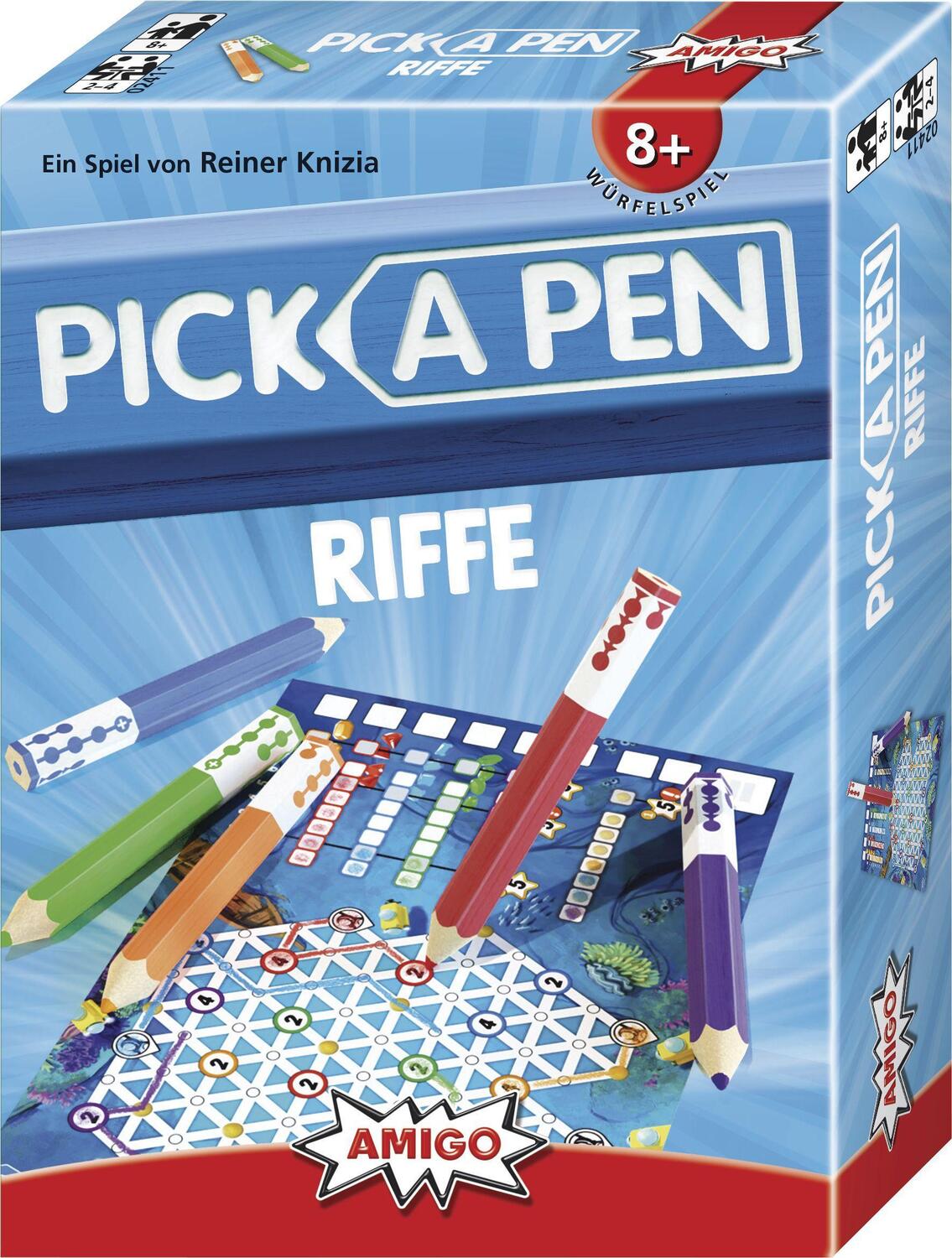 Bild: 4007396024111 | Pick a Pen: Riffe | AMIGO - Familienspiel | AMIGO Spiel Freizeit