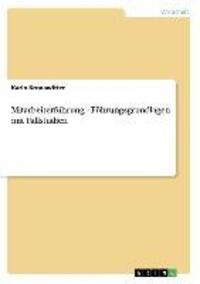 Cover: 9783656210962 | Mitarbeiterführung - Führungsgrundlagen mit Fallstudien | Kronawitter