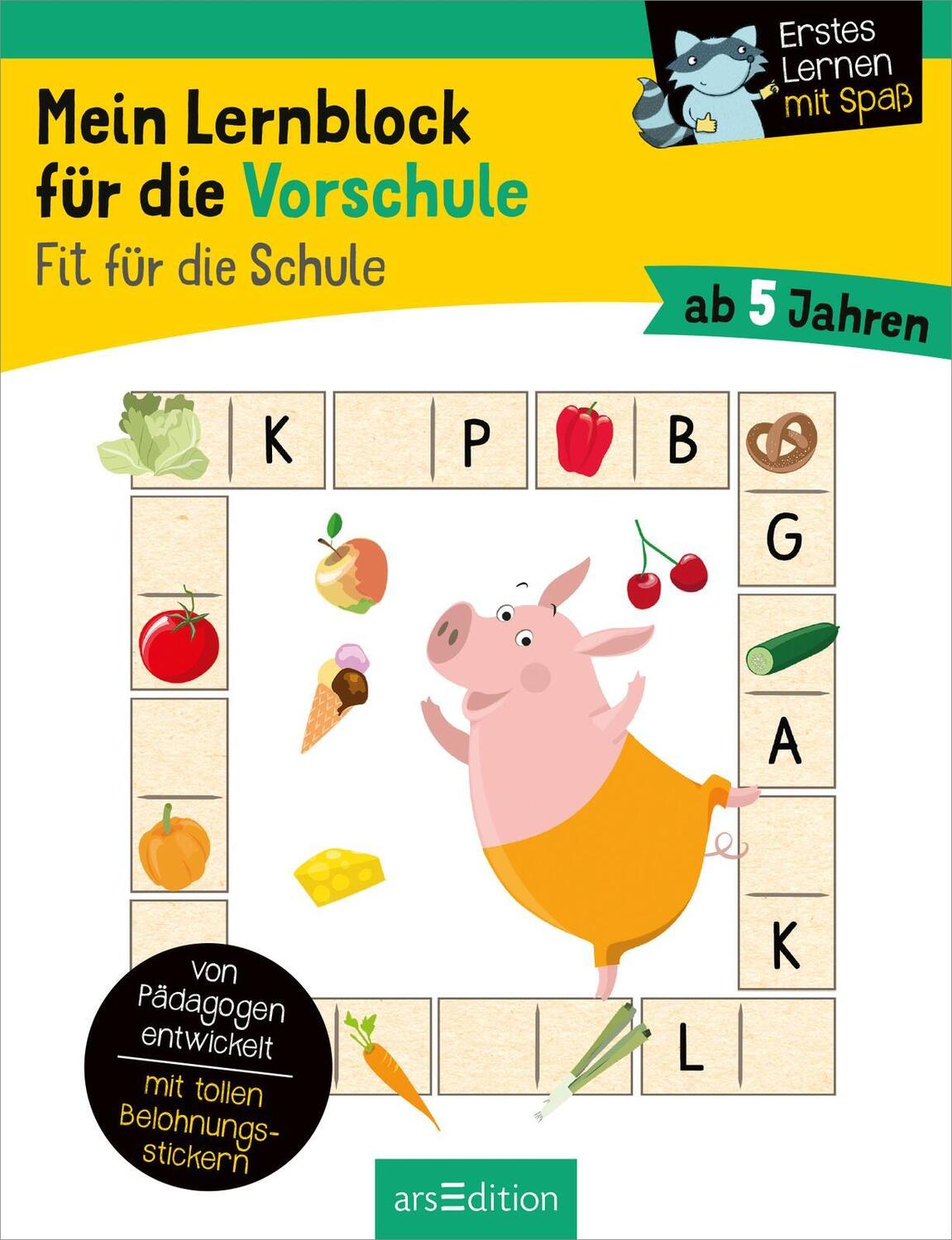 Bild: 9783845848785 | Mein Lernblock für die Vorschule - Fit für die Schule | Hannah Lang