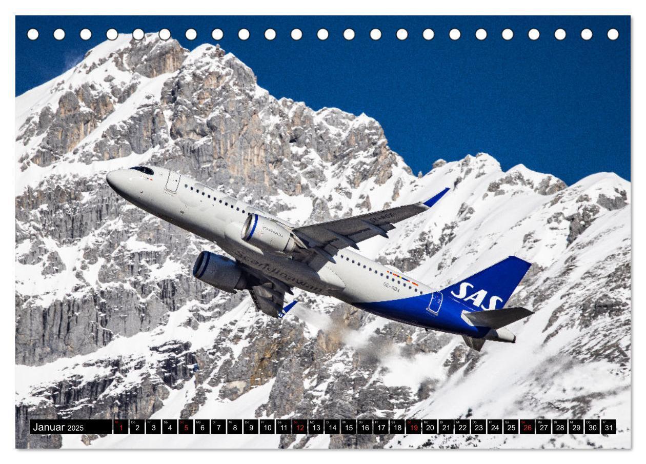 Bild: 9783435272280 | Airliner 2025 (Tischkalender 2025 DIN A5 quer), CALVENDO...