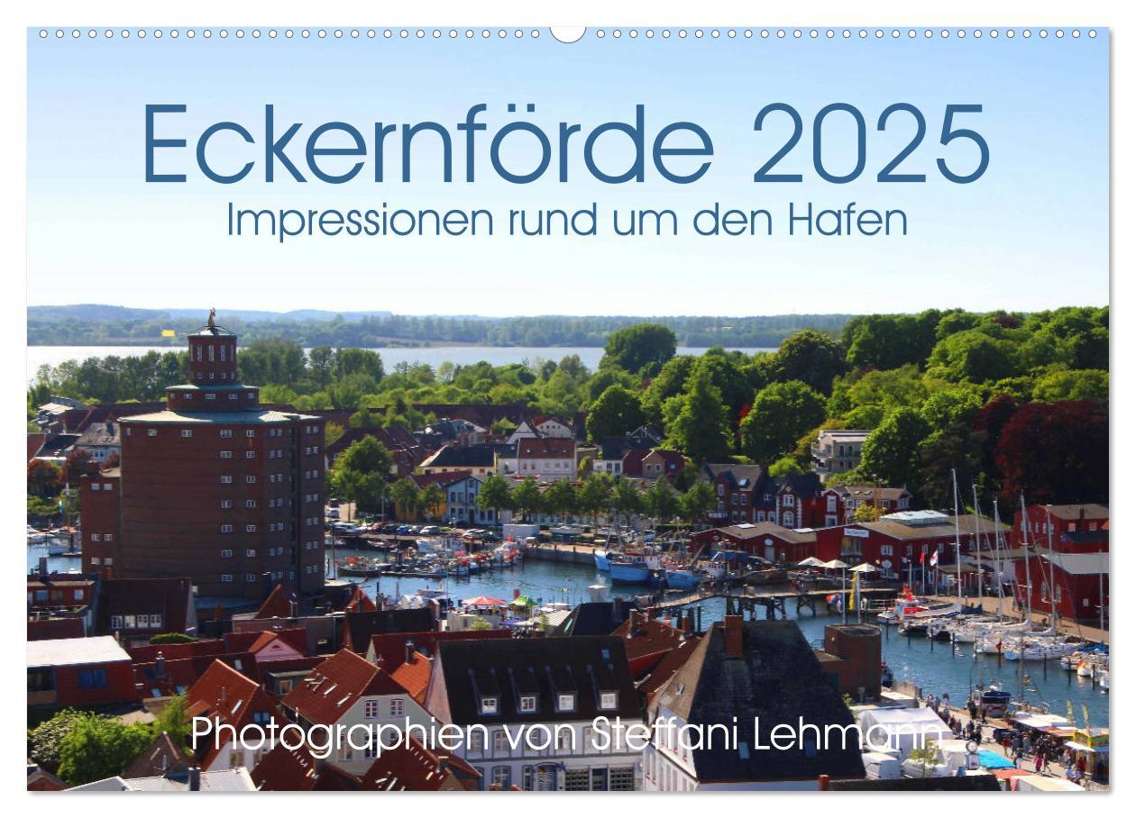 Cover: 9783435724567 | Eckernförde 2025. Impressionen rund um den Hafen (Wandkalender 2025...