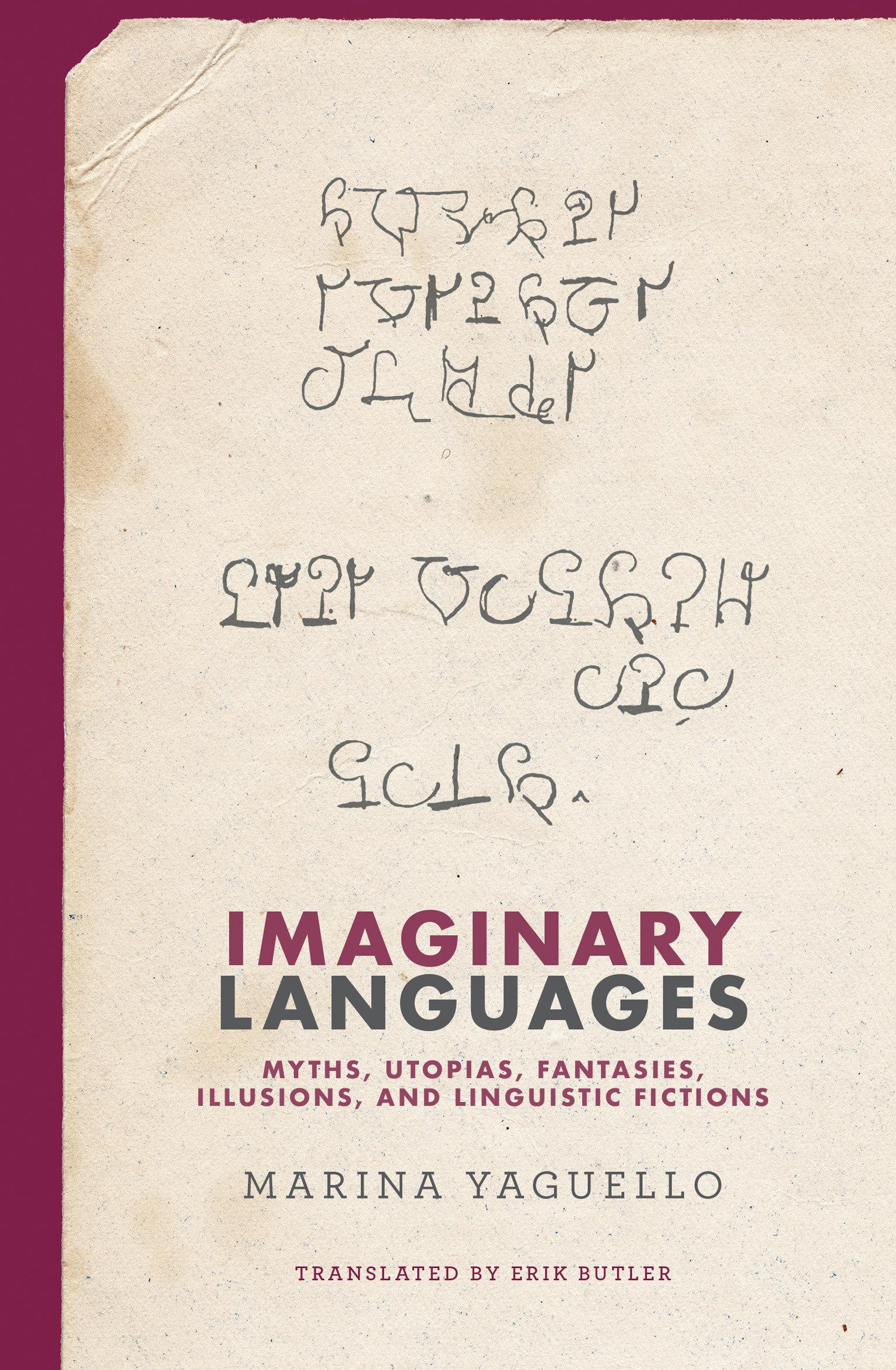 Cover: 9780262547154 | Imaginary Languages: Myths, Utopias, Fantasies, Illusions, and...