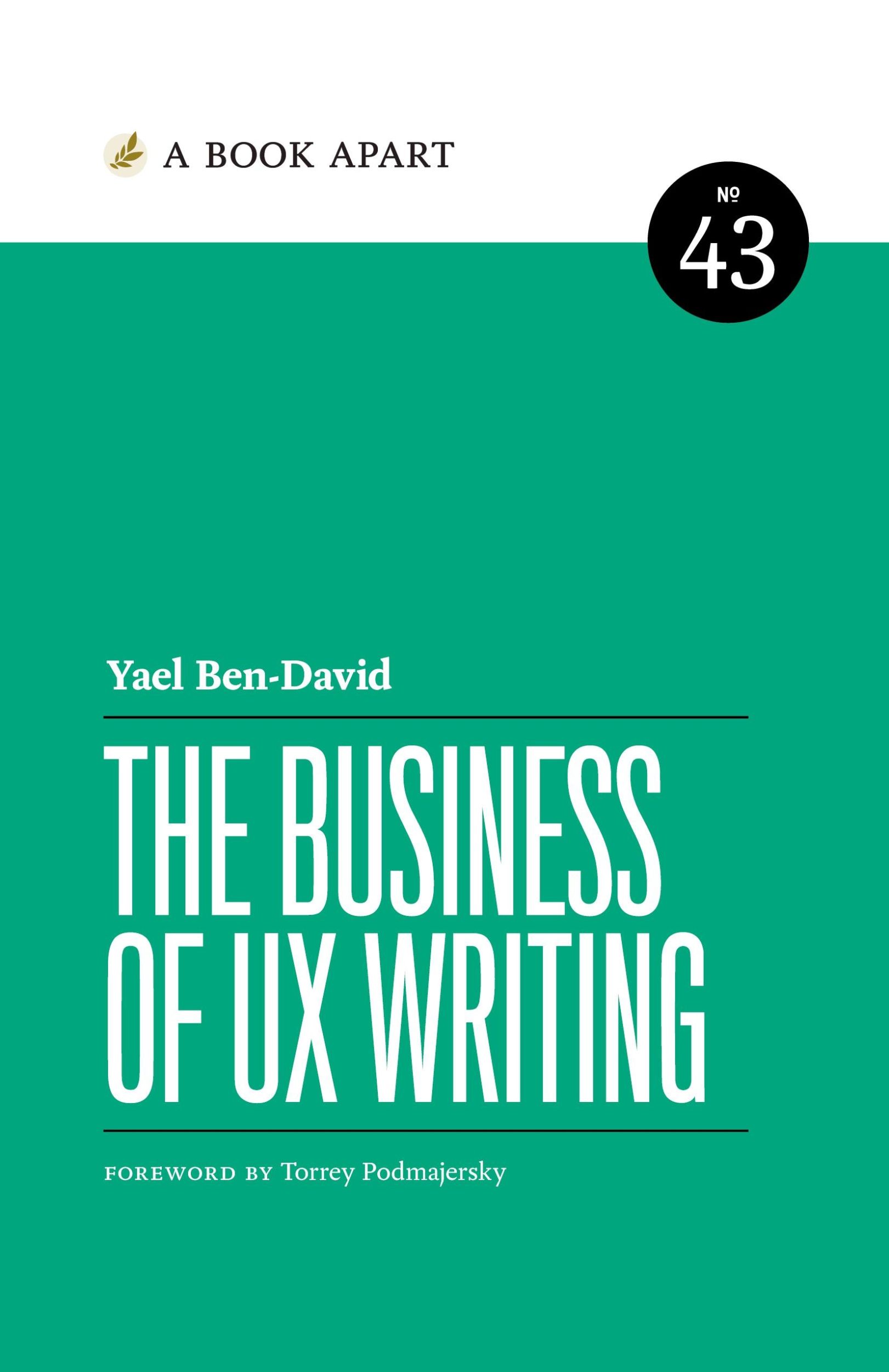 Cover: 9781952616242 | The Business of UX Writing | Yael Ben-David | Taschenbuch | Englisch