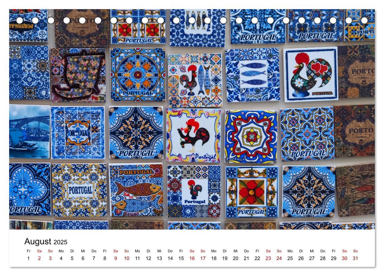 Bild: 9783435029617 | Azulejos - Portugals beliebte Kachel Kunst (Tischkalender 2025 DIN...