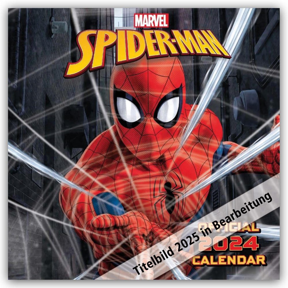 Cover: 9781835271094 | Marvel Spider-Man - Spiderman - Offizieller Kalender 2025 | Ltd | 2025