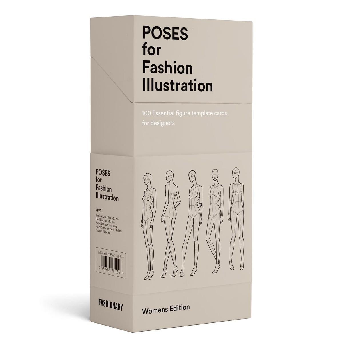 Bild: 9789887711056 | Poses for Fashion Illustration - Women | Fashionary | Box | Bundle