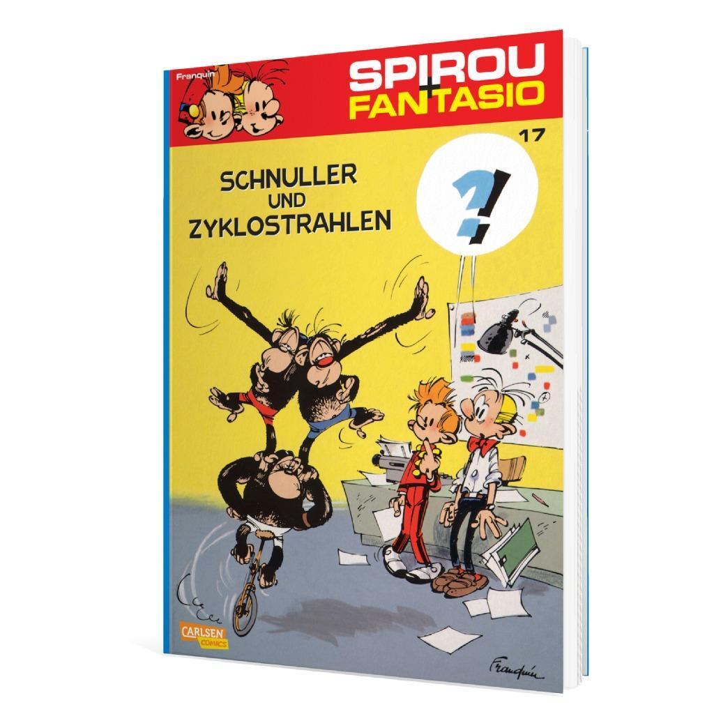 Bild: 9783551772176 | Spirou &amp; Fantasio 17: Schnuller &amp; Zyklostrahlen | (Neuedition) | Buch