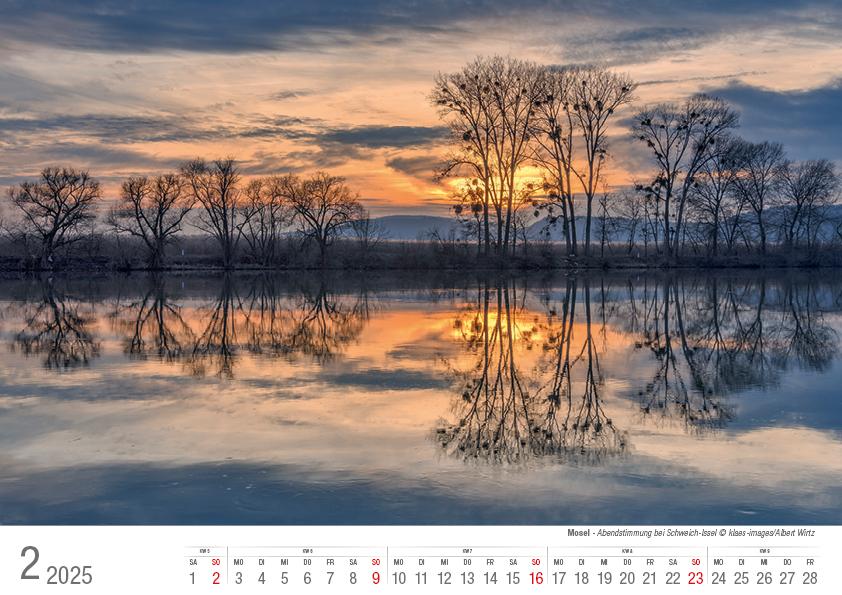 Bild: 9783965352117 | Mosel von Trier bis Koblenz 2025 Bildkalender A4 quer, spiralgebunden