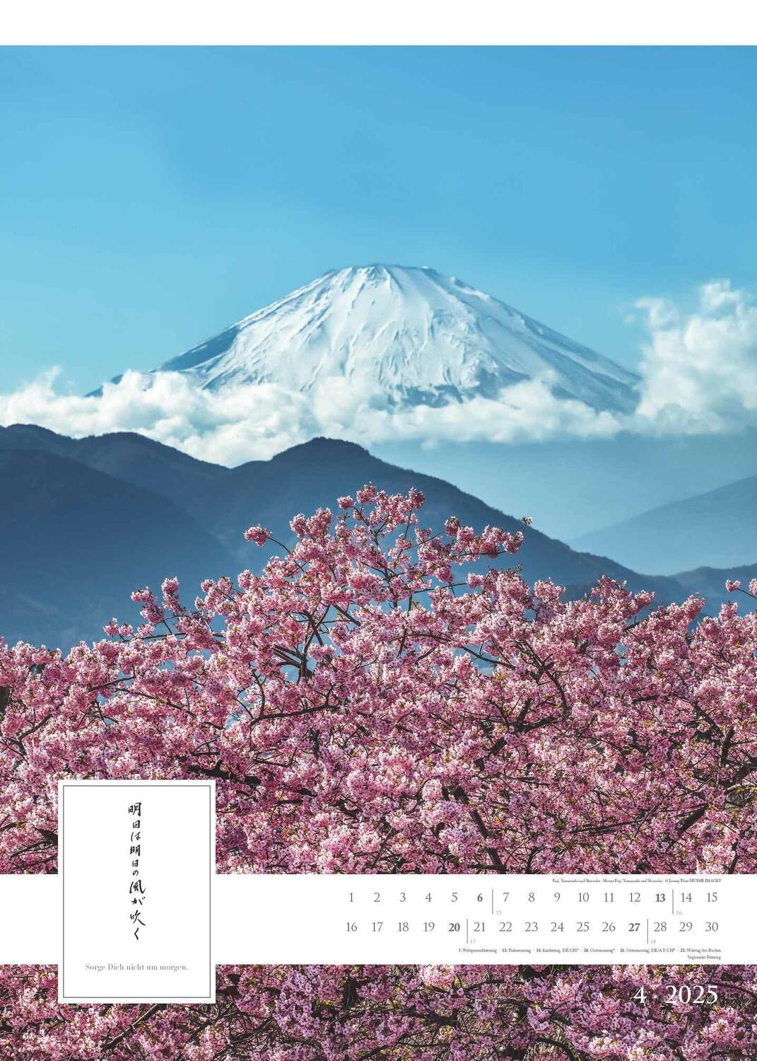 Bild: 4251732342272 | Spirit of Japan 2025 - Bildkalender XXL 50x70 cm - mit japanischer...