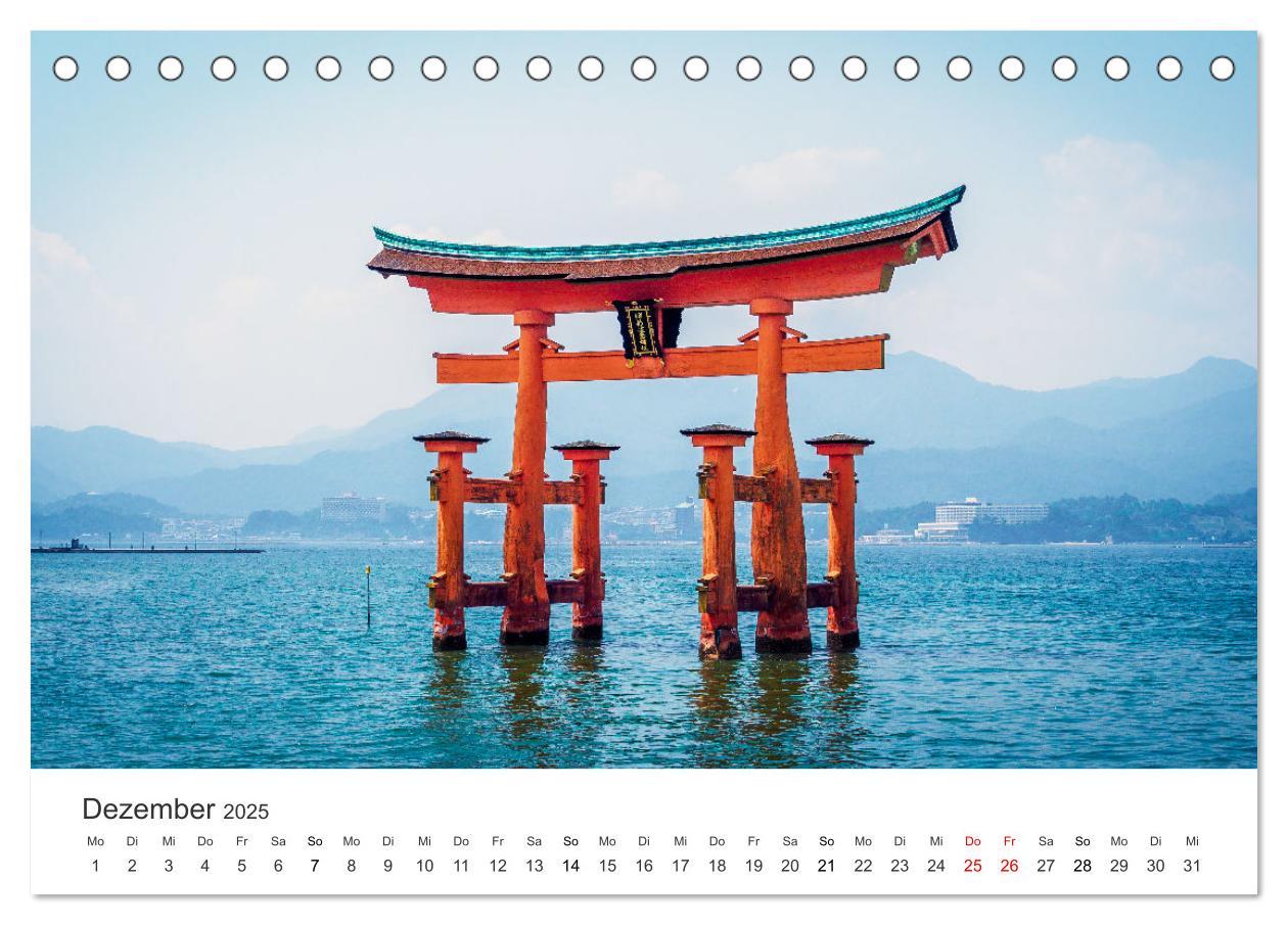 Bild: 9783435073689 | Japan - Land der Kontraste (Tischkalender 2025 DIN A5 quer),...