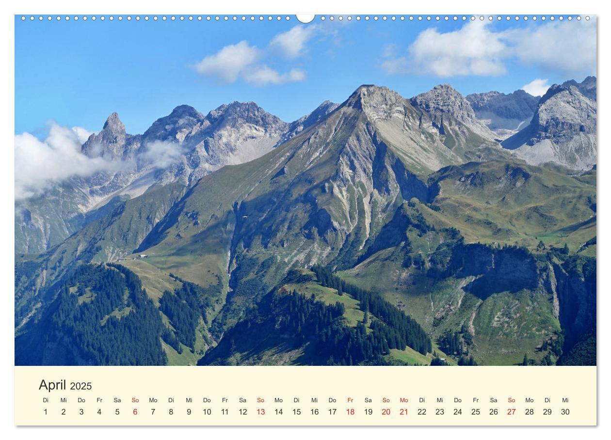 Bild: 9783435188703 | Wanderglück im Allgäu (hochwertiger Premium Wandkalender 2025 DIN...