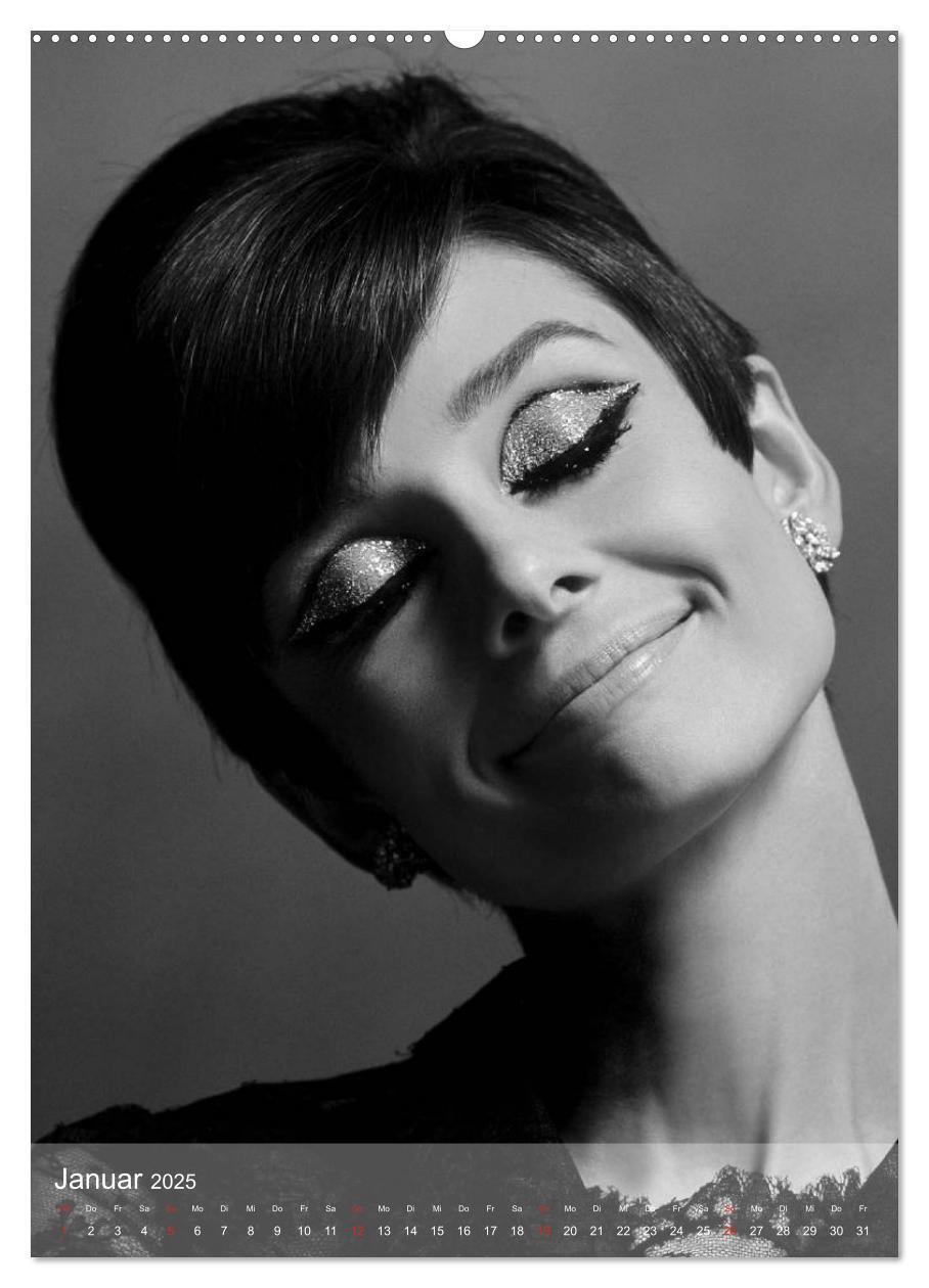 Bild: 9783457047514 | Hollywood-Diva - Audrey Hepburn (Wandkalender 2025 DIN A2 hoch),...