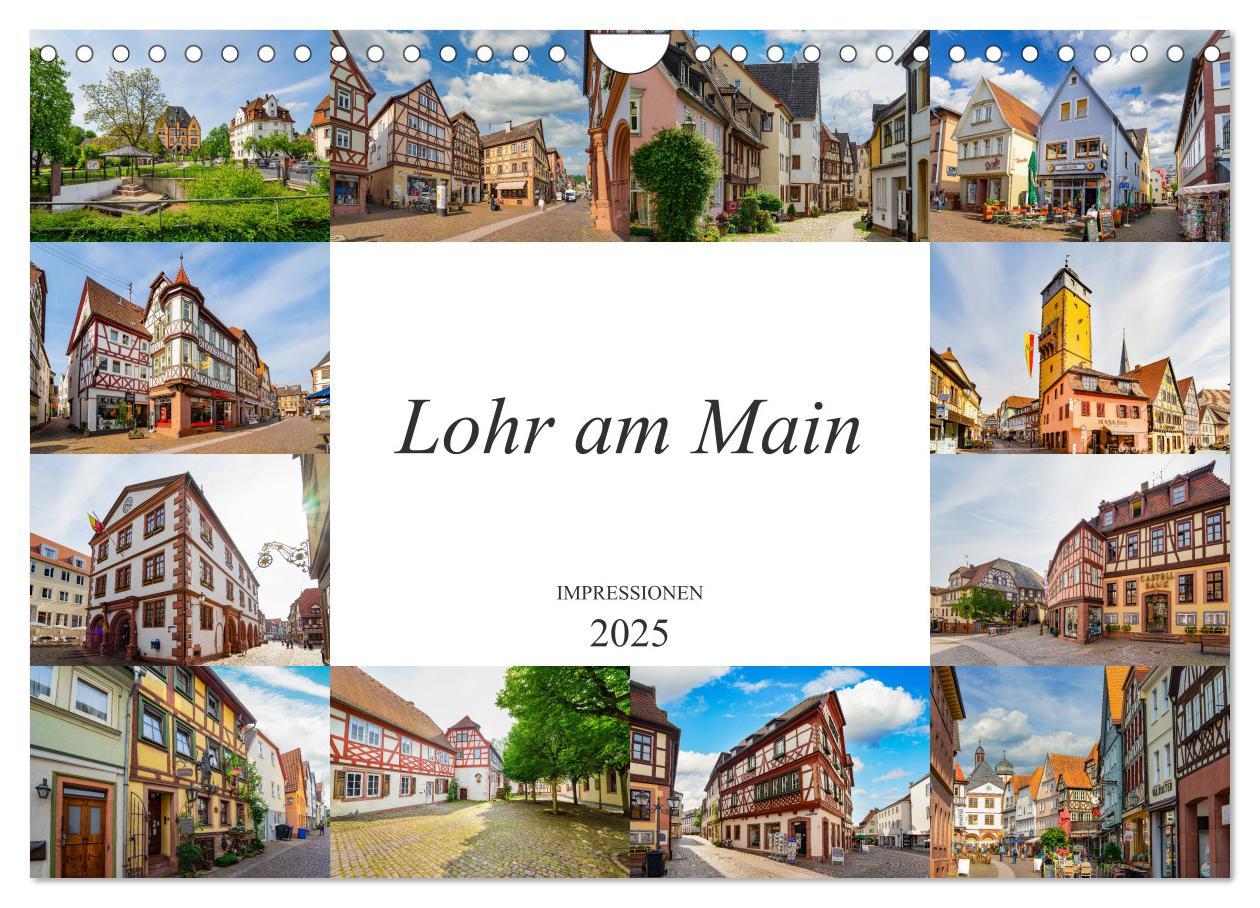 Cover: 9783435223602 | Lohr am Main Impressionen (Wandkalender 2025 DIN A4 quer), CALVENDO...