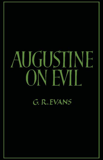 Cover: 9780521397438 | Augustine on Evil | G. R. Evans | Taschenbuch | Englisch | 1990