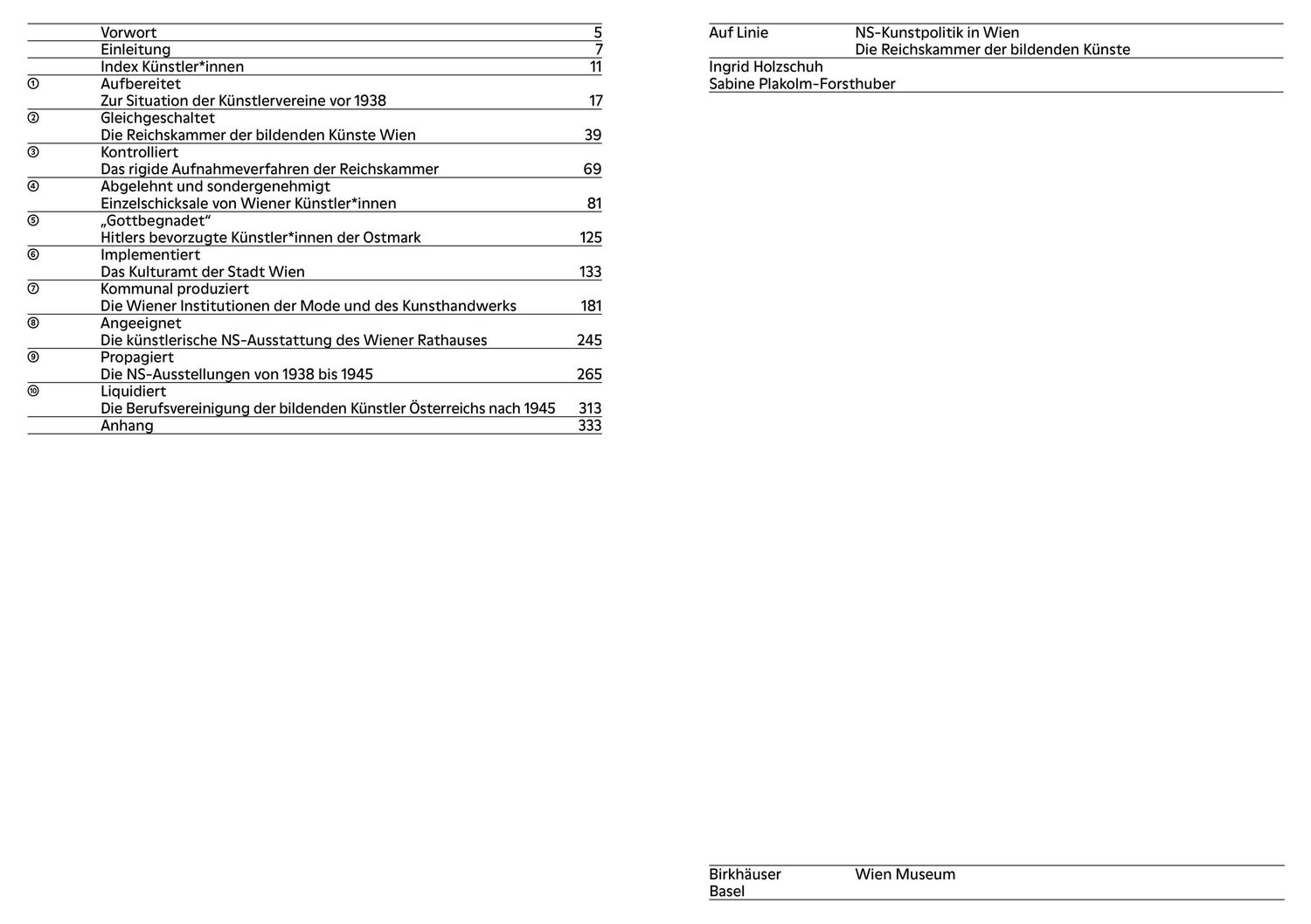 Bild: 9783035624267 | Auf Linie | Ingrid Holzschuh (u. a.) | Taschenbuch | 344 S. | Deutsch