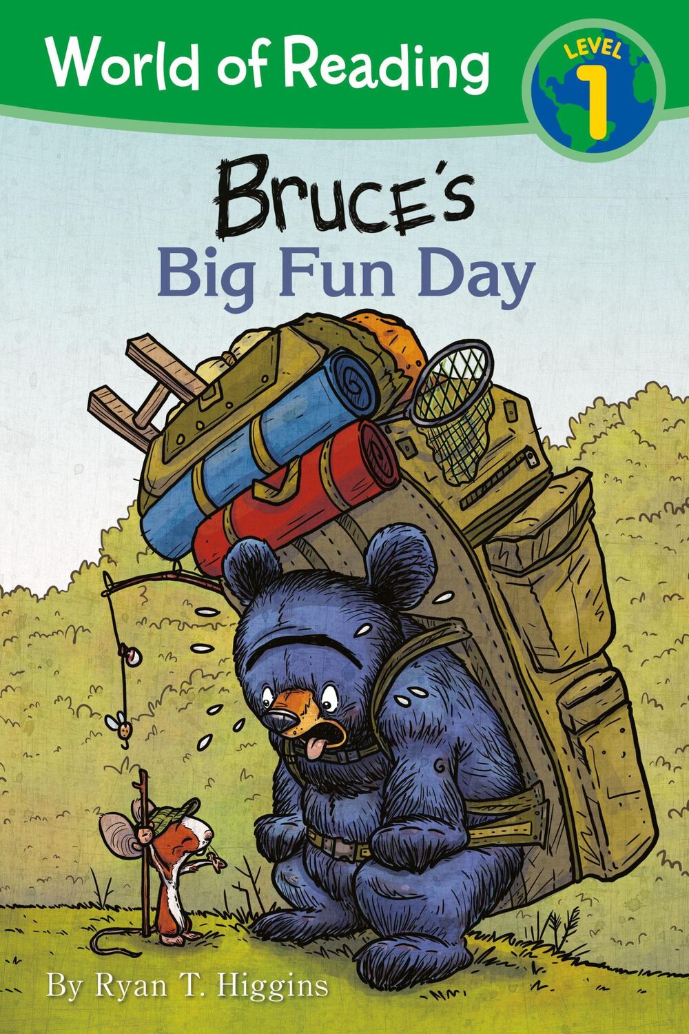 Cover: 9781368015776 | World of Reading: Mother Bruce: Bruce's Big Fun Day: Level 1 | Higgins