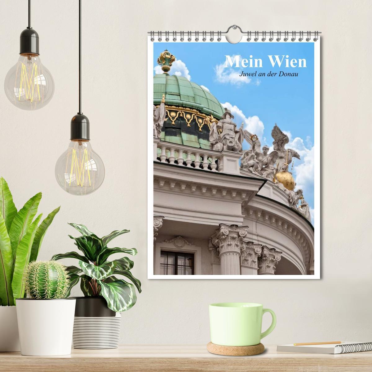 Bild: 9783457011379 | Mein Wien. Juwel an der Donau (Wandkalender 2025 DIN A4 hoch),...