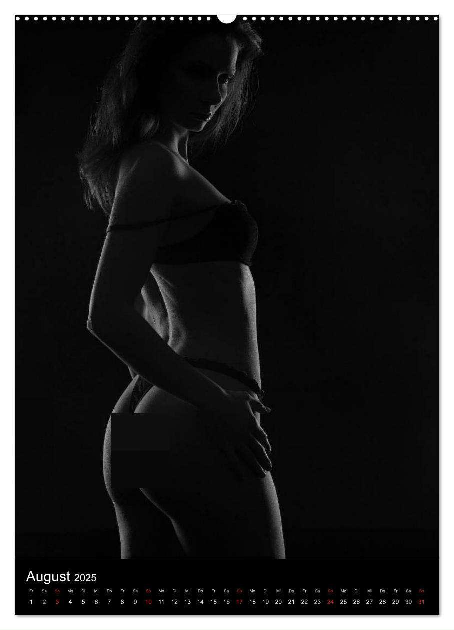 Bild: 9783457087213 | Erotische Silhouetten (Wandkalender 2025 DIN A2 hoch), CALVENDO...