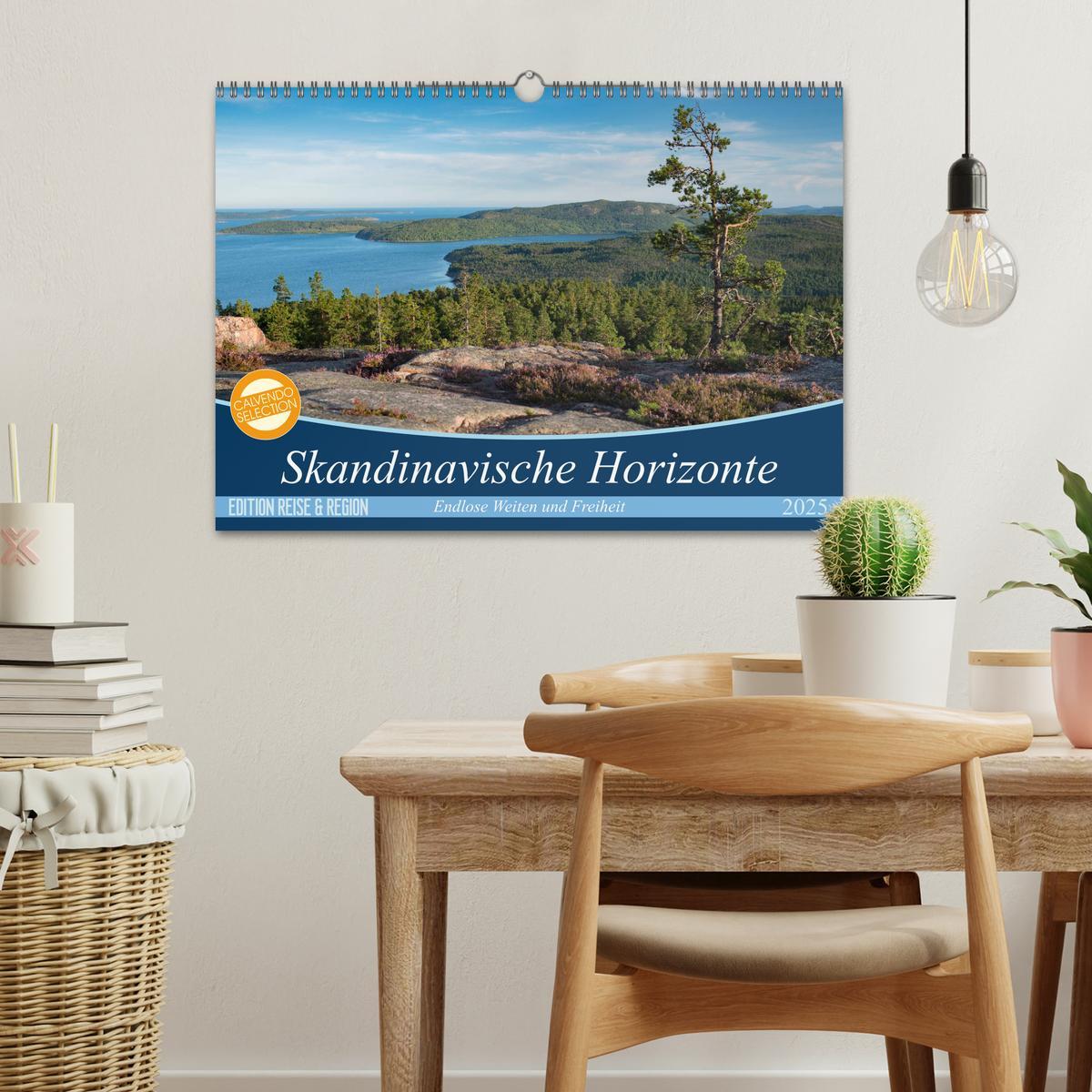 Bild: 9783435416288 | Skandinavische Horizonte (Wandkalender 2025 DIN A3 quer), CALVENDO...