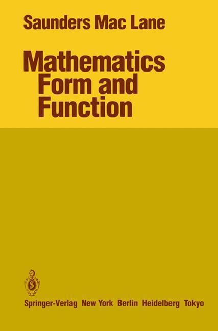 Cover: 9781461293408 | Mathematics Form and Function | Saunders Maclane | Taschenbuch | 2011