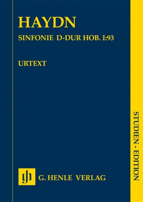 Cover: 9790201890616 | Symphony D major Hob. I:93 | Joseph Haydn | Taschenbuch | Deutsch